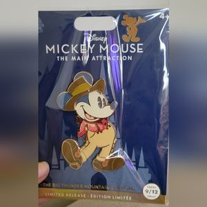 Disney Mickey Mouse The Main Attraction Pin Limited Edition